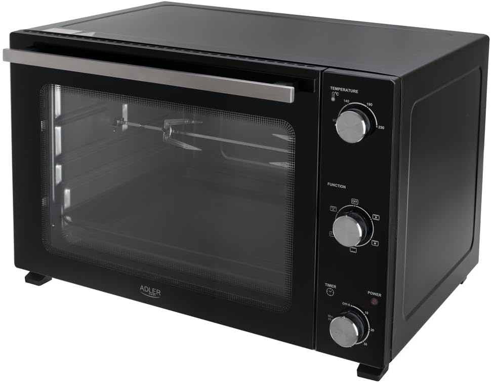 Mini-four AD 6028, 64,5 × 42 × 50,5 cm, 60 L, Adlereurope