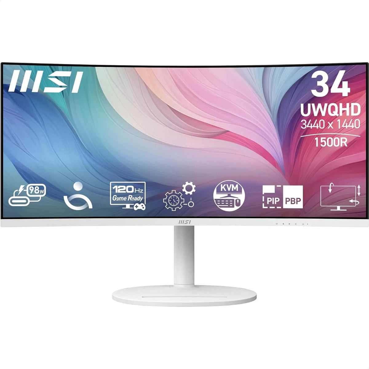 Moniteur MD342CQPW, 75 mm, 34 pouces, MSI