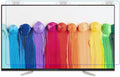 Protection d'écran TV, 32–65 pouces, avec éclairage LED, bleu, 4K, OLED, QLED, AYCDL