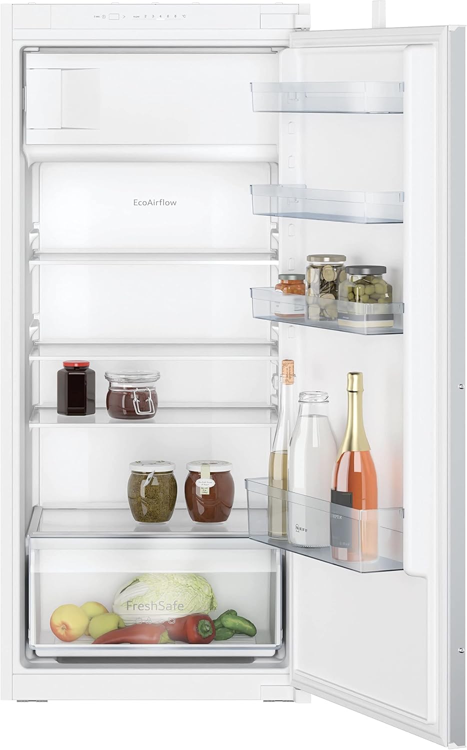 Réfrigérateur KI2421SE0, 54,1 × 122,1 × 54,8 cm, 35 dB, encastrable, Neff