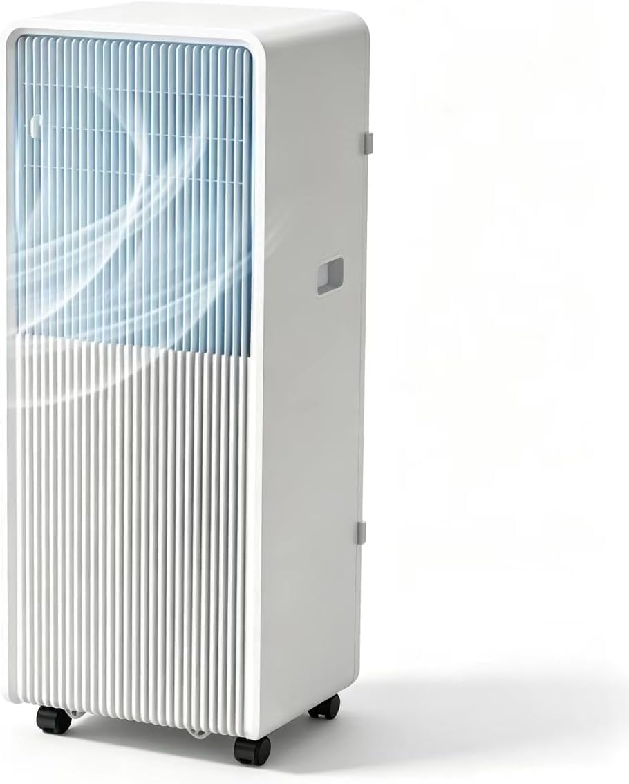 Climatiseur portable, 14000 BTU, avec télécommande
