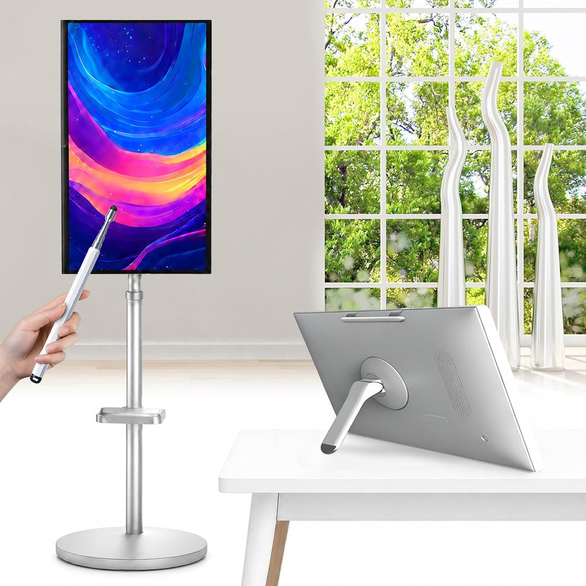 Téléviseur portable, 19,5 cm, 27 pouces, 24 pouces, réglable, agreilduite