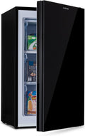 KLARSTEIN congélateur, 60 L, réglable, verre, noir, 5 niveaux