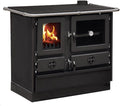 Cuisinière, bois, noir, Interstoves