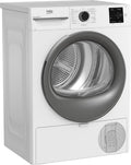 Beko BM3T38210W1 sèche-linge, 8 kg, blanc, pompe à chaleur, 15 programmes