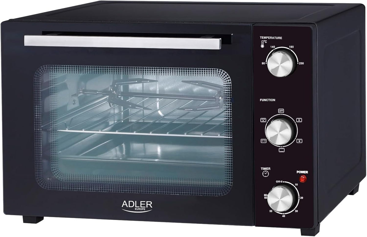 Mini-four AD 6025, 44,1 × 56,1 × 37,8 cm, 35 L, Adlereurope
