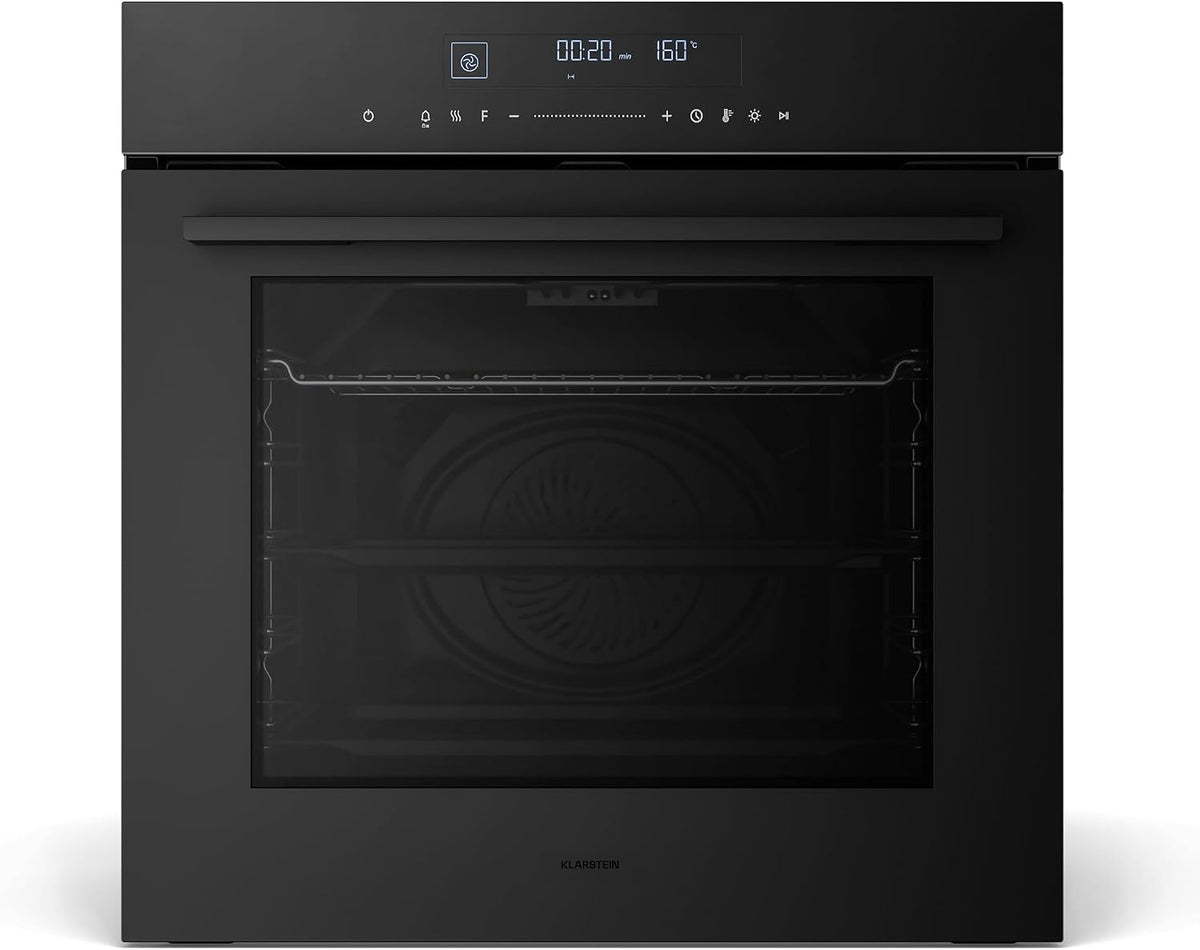 Klarstein four, 60 cm, 74 L, noir, encastrable, électrique