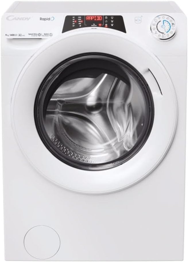 Candy RO496DWM7/1S lave-linge, 9 kg, 1400 tr/min, blanc