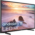 Cecotec ALU20050 téléviseur, 50 pouces, 10 W, avec éclairage LED, commande intelligente, 4K, Dolby Vision, Dolby Atmos