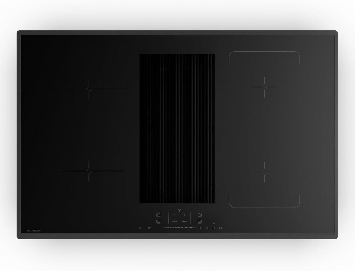 Klarstein table de cuisson, 80 cm, 8400 W, induction, 4 zones