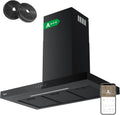 Hotte aspirante CBCB9102, 90 cm, 709 m³/h, avec Wi-Fi, noir, CIARRA