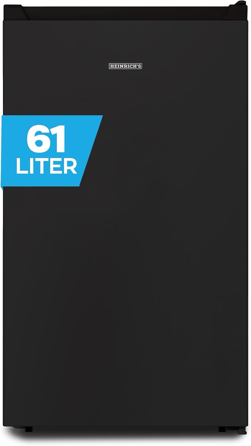 Congélateur, 61 L, –18 °C, avec tiroirs, noir, 7 niveaux, Heinrich's