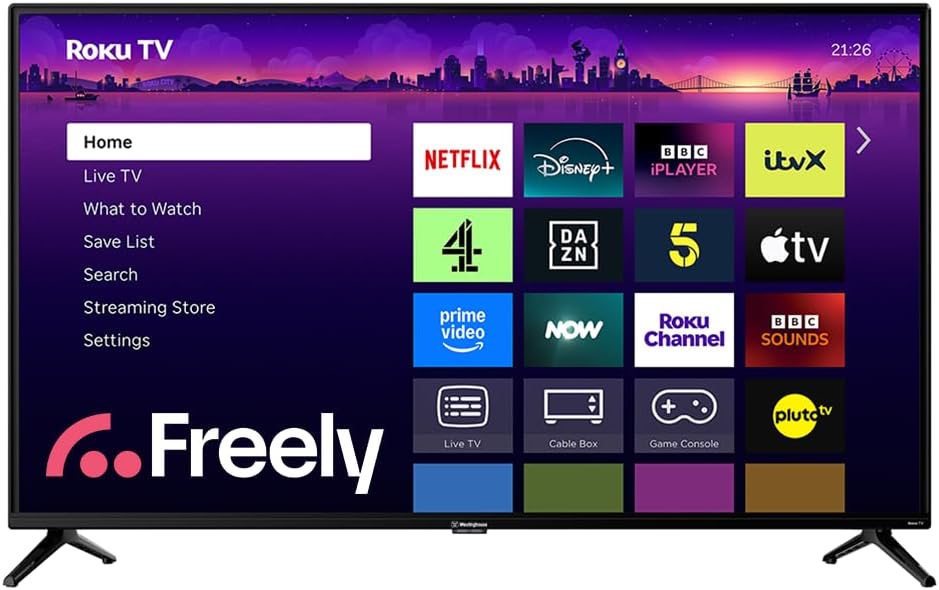 Téléviseur, 40 pouces, Dolby Vision, Westinghouse