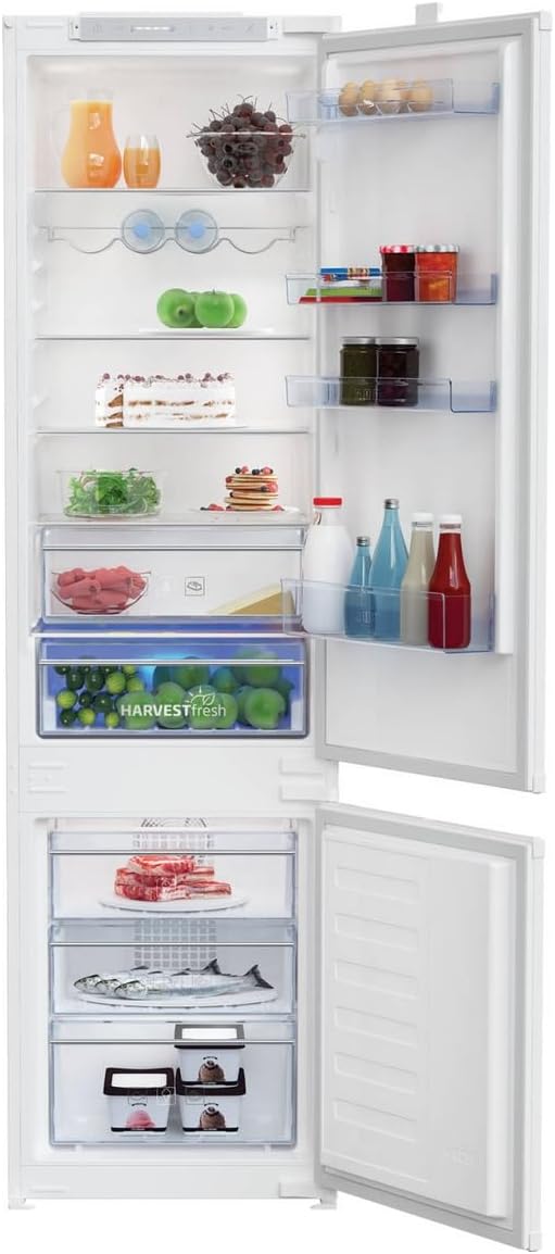 Beko BCHA306E4SN réfrigérateur-congélateur, 193,5 × 54 × 54,5 cm, 289 L