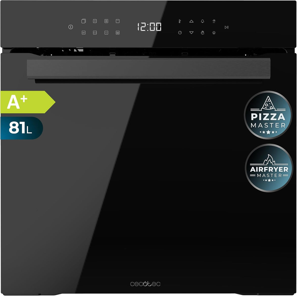 Cecotec four, 35 cm, 81 L, encastrable