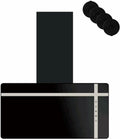 Hotte aspirante, 60 cm, noir, 3 vitesses