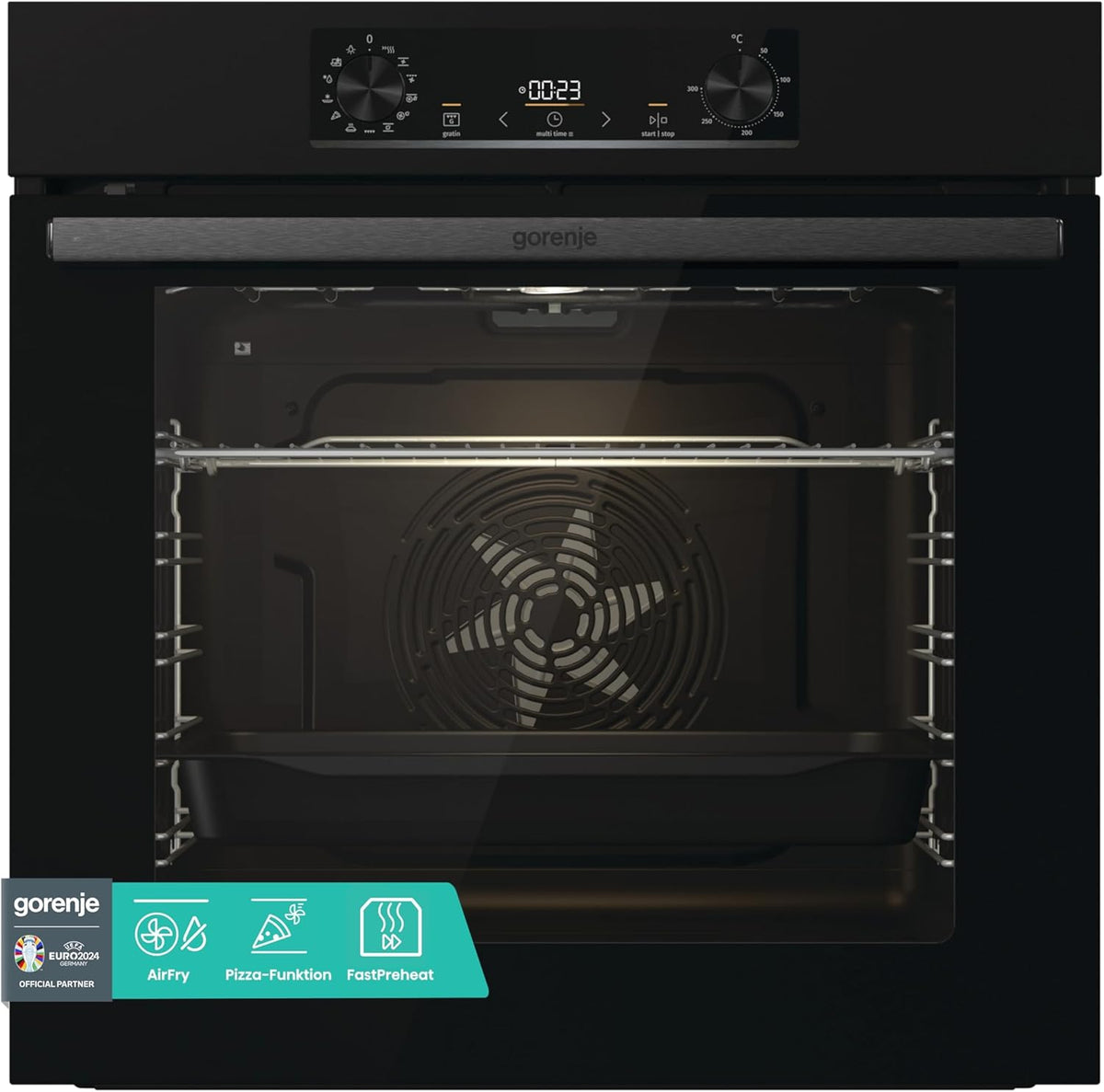 Gorenje BPS 6737 four, 77 L, 300 °C, noir, encastrable