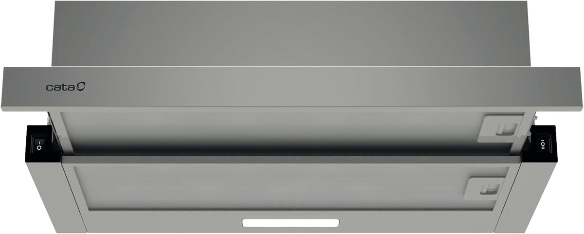 Hotte aspirante TFB-5160, 60 × 46,3 × 200 cm, 300 m³/h, 2 niveaux, pour la cuisine, CATA