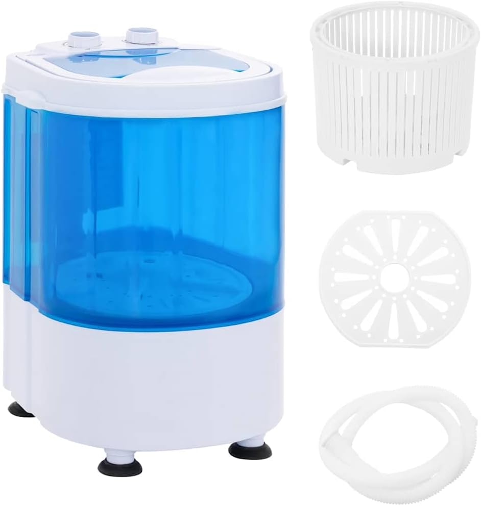 Lave-linge, 33 × 32,5 × 49 cm, 2,6 kg, plastique, compact, Teenpull