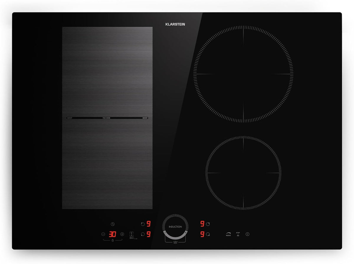 Klarstein table de cuisson, 7000 W, induction, vitrocéramique