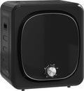HOMCOM sèche-linge, 800 W, 2,5 kg, noir, compact