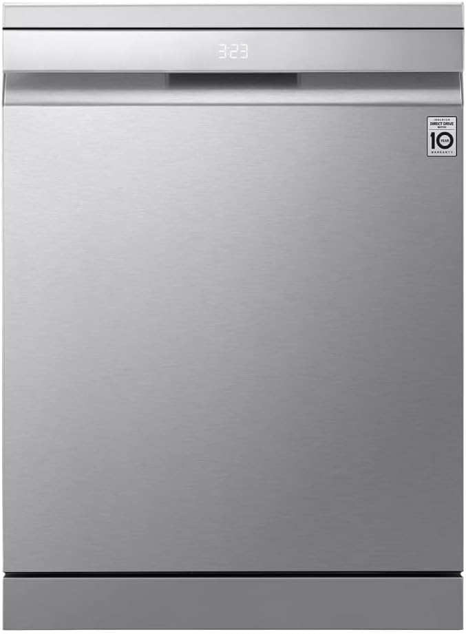 LG DF587HVS lave-vaisselle, avec Wi-Fi, acier inoxydable, 14 couverts