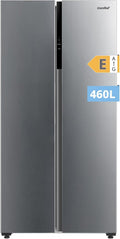 Réfrigérateur-congélateur, 460 L, No Frost, acier inoxydable, Comfee