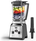 Blenders, 2000 W, 2 L, 25000 Tr/min, acier inoxydable, 8 vitesses, 4 programmes, pour la cuisine, AMZCHEF