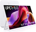Moniteur, 75 × 75 mm, 15,6 pouces, blanc, portable, UPERFECT