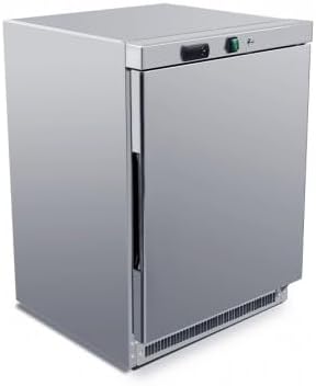 Congélateur professionnel, 400 × 415 mm, 120 L, acier inoxydable, Furnotel