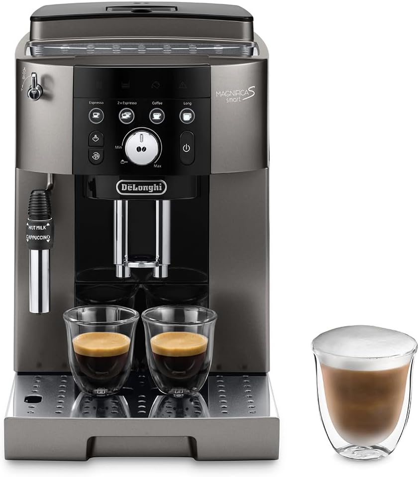Machine à café ECAM250, commande intelligente, noir, De'Longhi