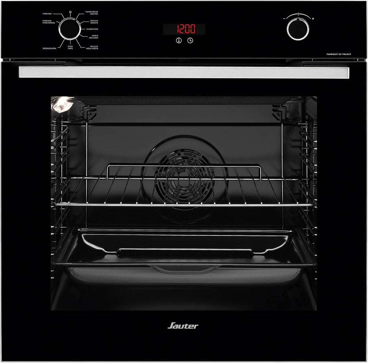 Four SOP6204LB, 73 L, avec éclairage LED, rouge, Sauter