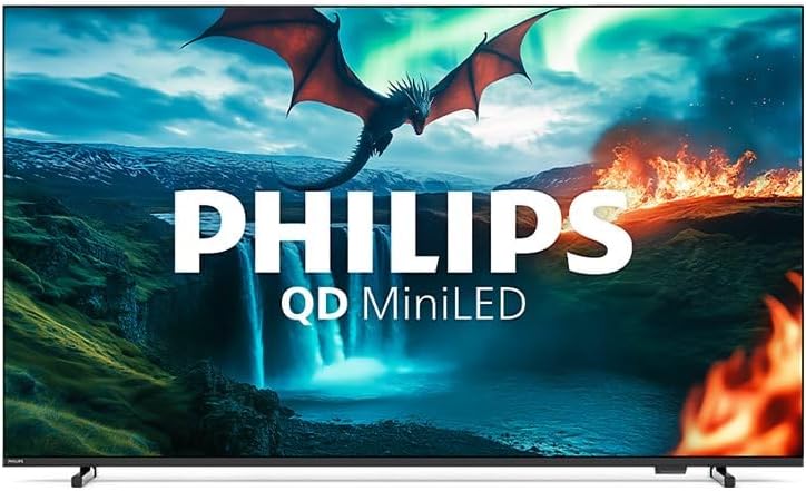 PHILIPS téléviseur, commande intelligente, 4K