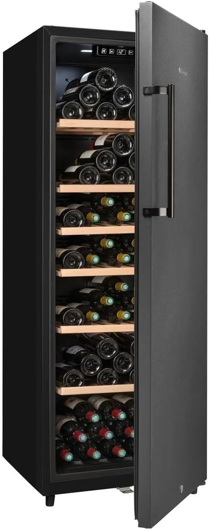 Cave à vin CTPNE147E, 54 × 60 × 167,4 cm, 147 bouteilles, LA SOMMELIERE